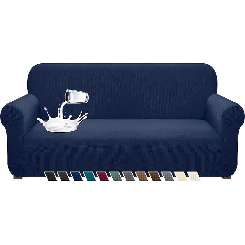 Waterproof Sofa Cover Pet-Friendly Machine Washable Fits Armchair to Sectional Polyester Spandex