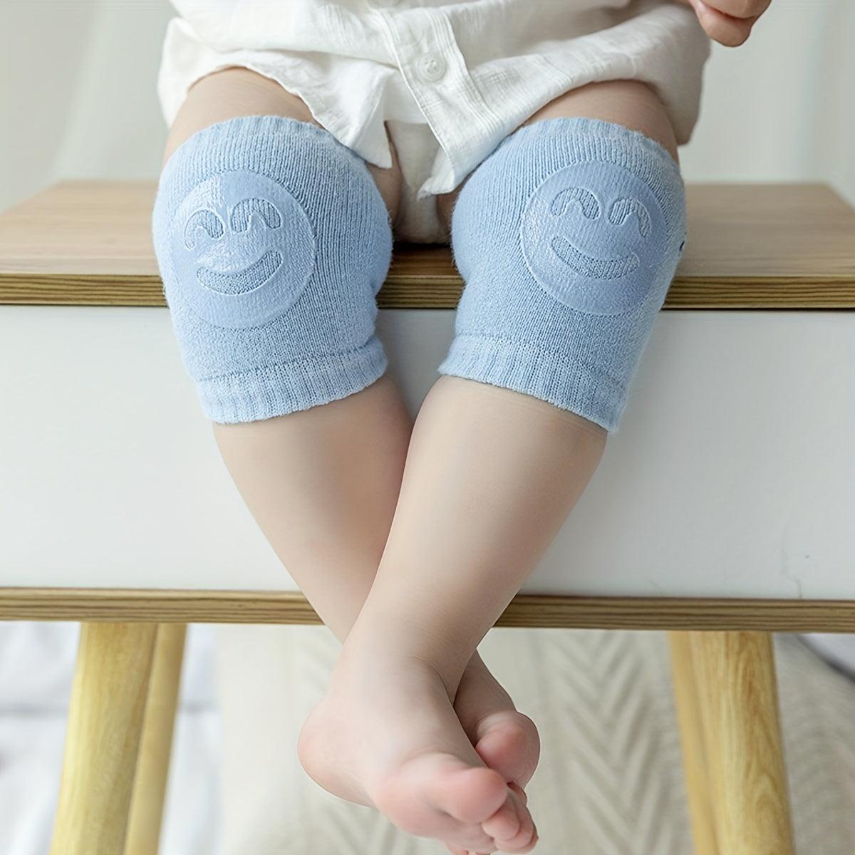 Baby Knee Protectors Set of 5 Pairs for Crawling Babies, Soft and Comfortable