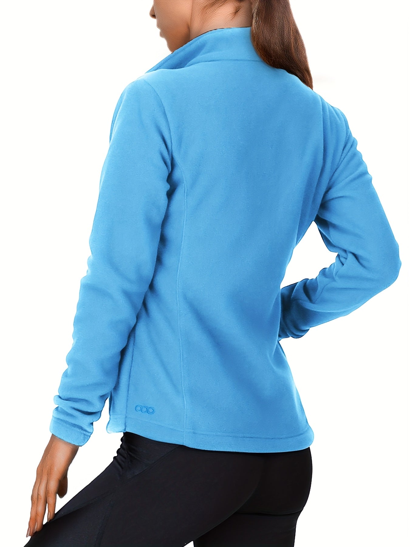 Women’s Fleece Jacket Full-Zip Warm Soft Polar Plus Size Winter Coat
