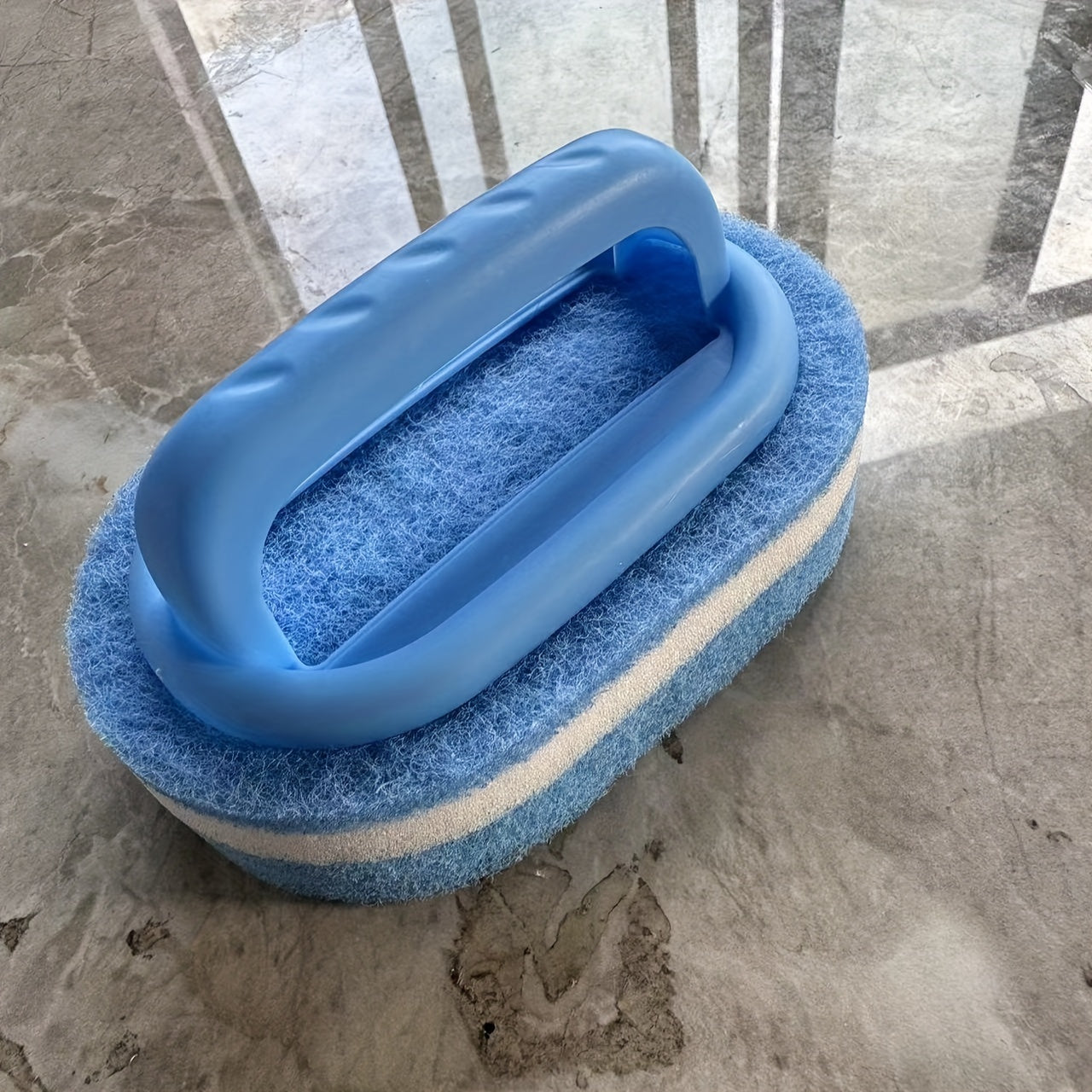 Магическая губка-скрабер с ручкой, пластиковая для кухни, ванной, стеклянных стен и плитки