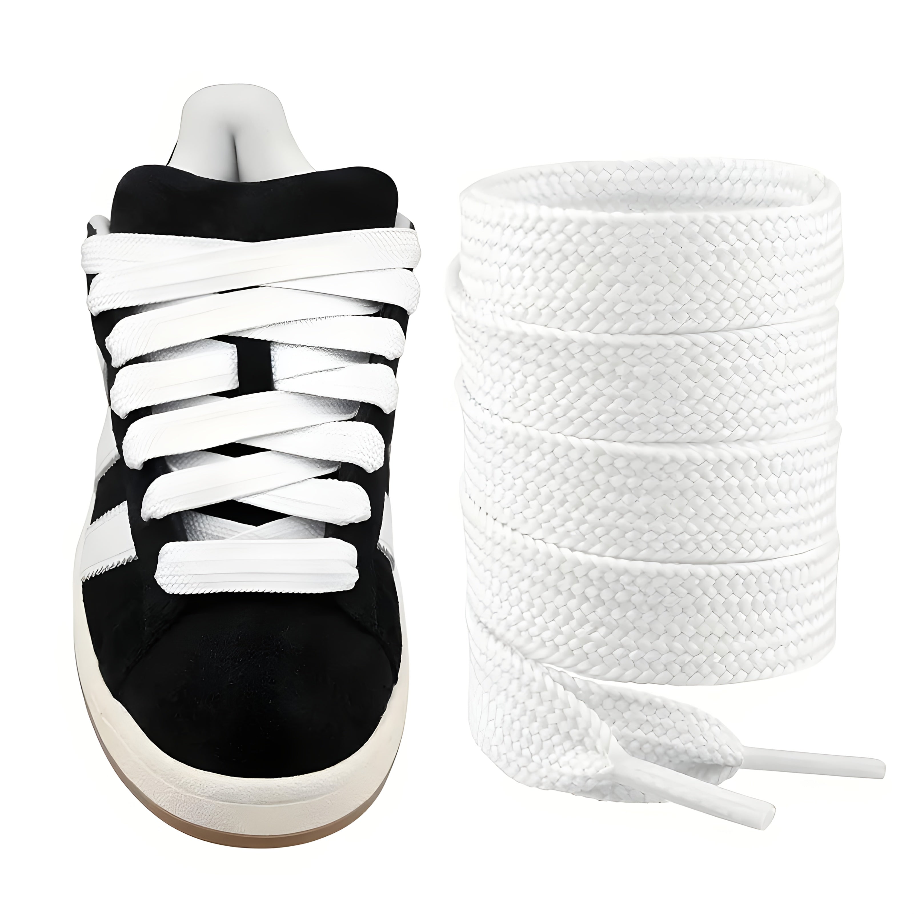 Унисекс 2 см шнурки для повседневной обуви кроссовки черный, белый, розовый