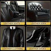 Crema de reparación de plástico negro para el interior del coche, cera para tablero, brillo para neumáticos