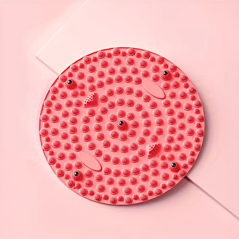 Round TPE Foot Massage Mat for Deep Tissue Pressure Relief and Blood Circulation