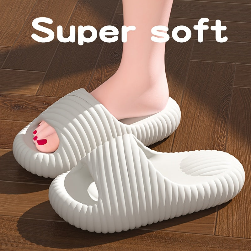 Women's Comfortable EVA Slippers Open Toe Slides for Casual Wear