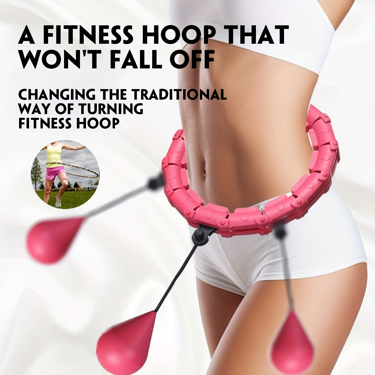 1 dona Aqlga ega Mashq Halqasi Qorin va Bel Fitnessi uchun