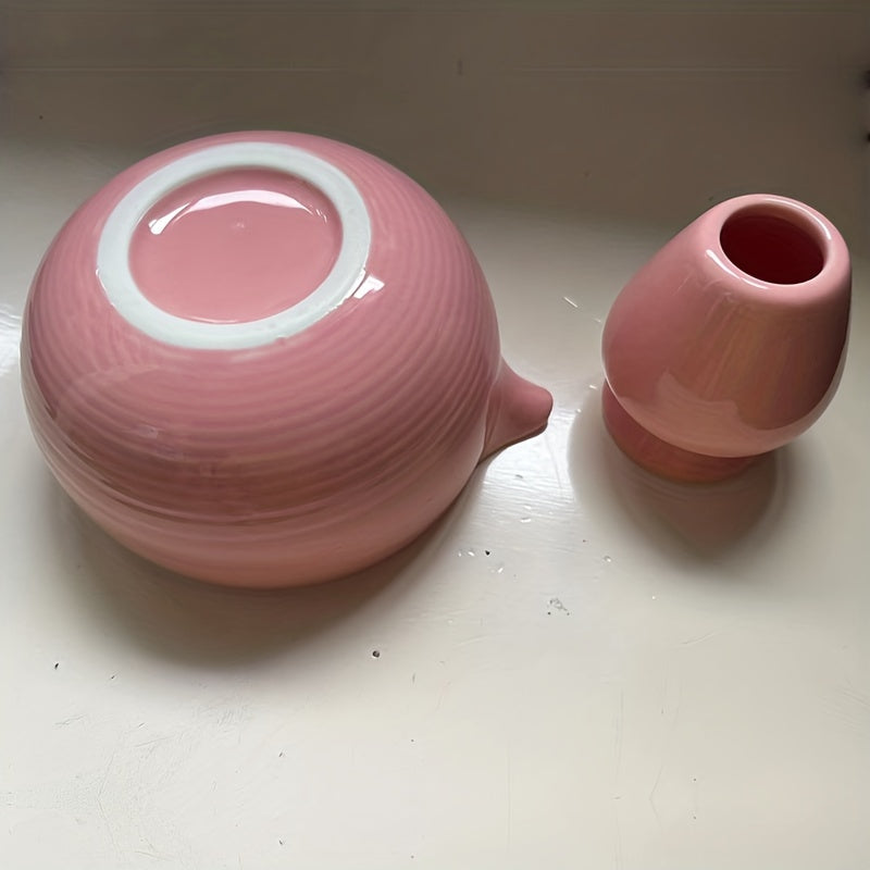 Matcha Tea Set 4/8 Pieces with Bowl Whisk Sifter Spoon for Matcha Drinks