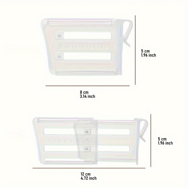 Ichimliklar va souslar uchun sozlanadigan muzlatgich tashkilotchisi kengaytiriladigan bo'linma bilan