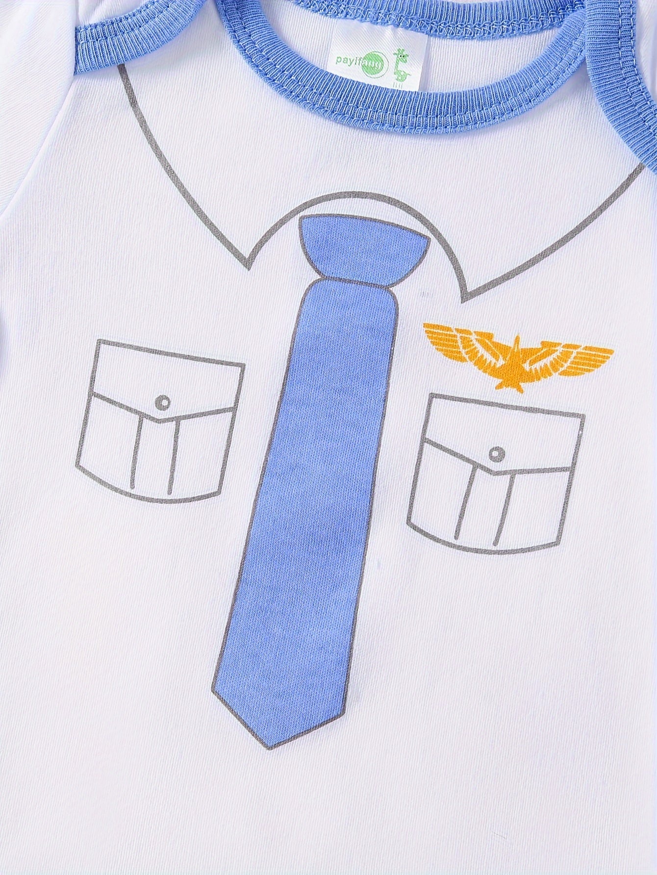 Boys 4-Pack Long Sleeve Cotton Onesies with Astronaut and Space Patterns for Fall Winter