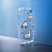 Cute Cartoon Shockproof Transparent TPU Phone Case for Samsung Galaxy S23 S24 Plus Ultra A15 A14 A13 A25 A24 A23 A35 A34 A33 A54 A55