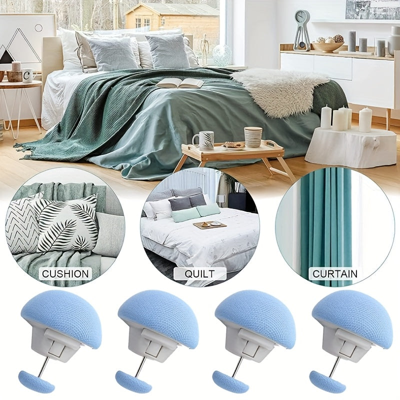 Juego de clips para ropa todo en uno para lavandería y reparación de camas, 2/5 piezas