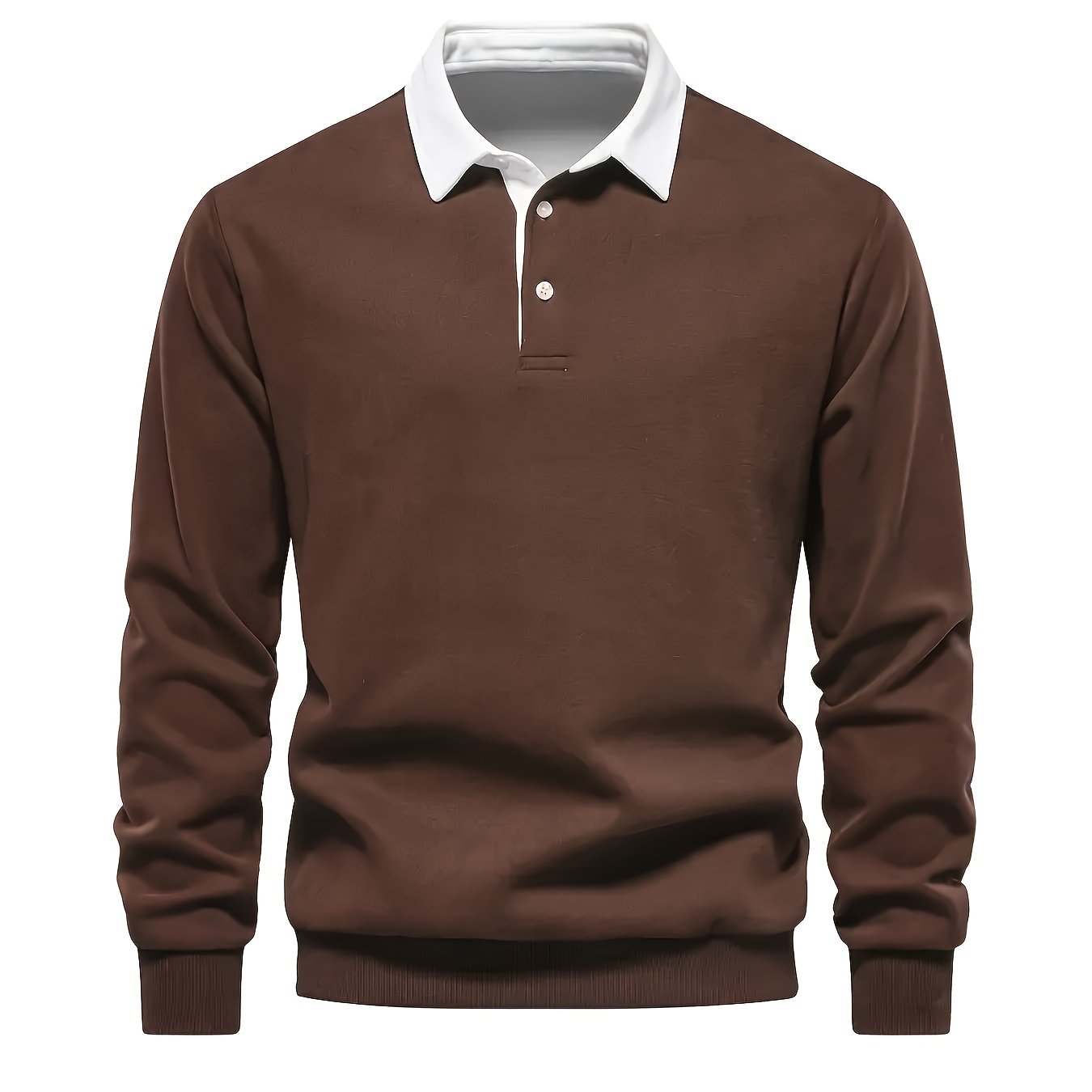 Erkaklar uchun plussiz tasodifiy sviter 100% polyester to'qima matodan tayyorlangan. Katta va sport uslubini, bir rangli, tugma tafsiloti, yengil yeng, ozgina cho'ziluvchanlik va odatdagi moslikni o'z ichiga oladi.