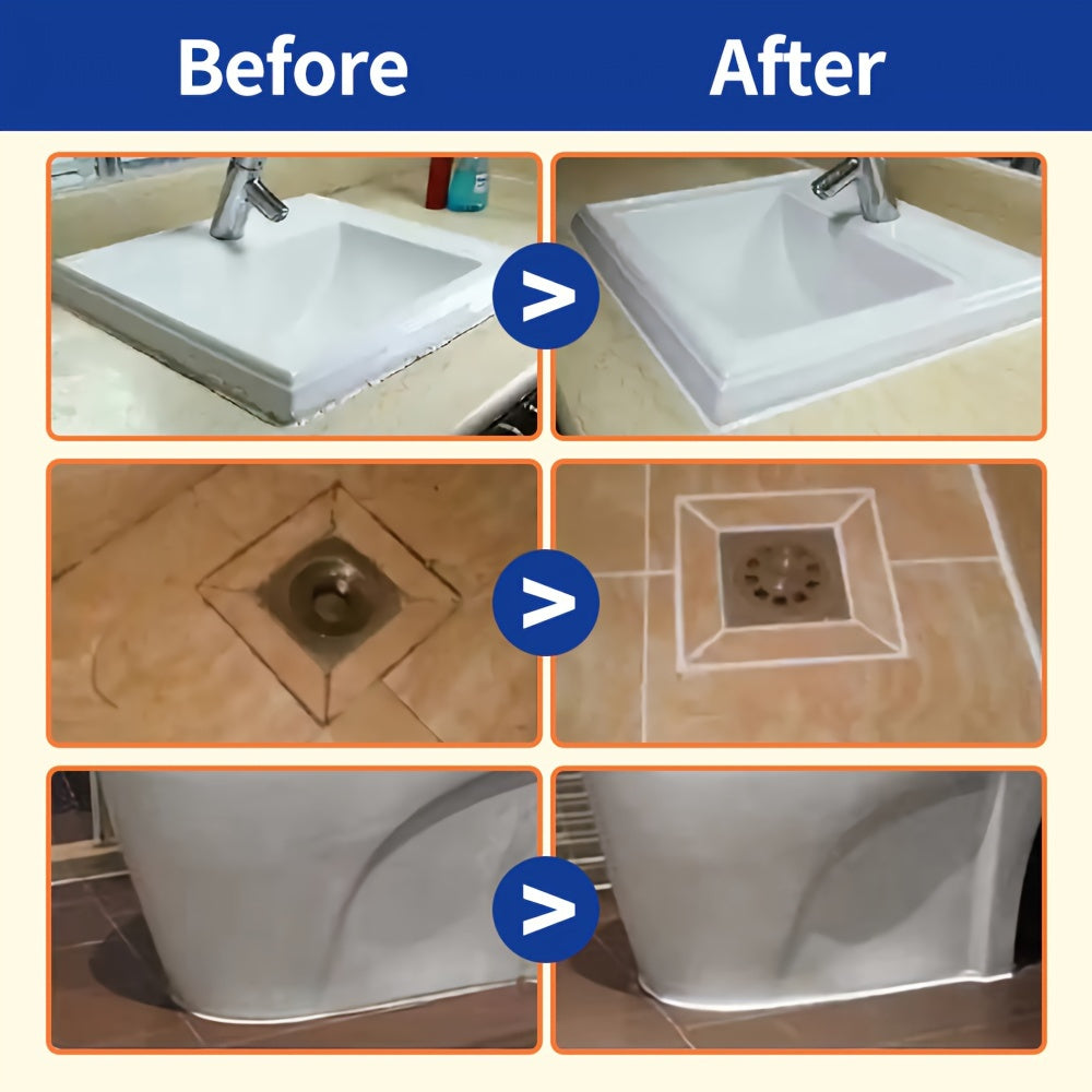 Multi-Purpose Waterproof Tile Sealant for Kitchen and Bathroom - Fast Drying Long-Lasting