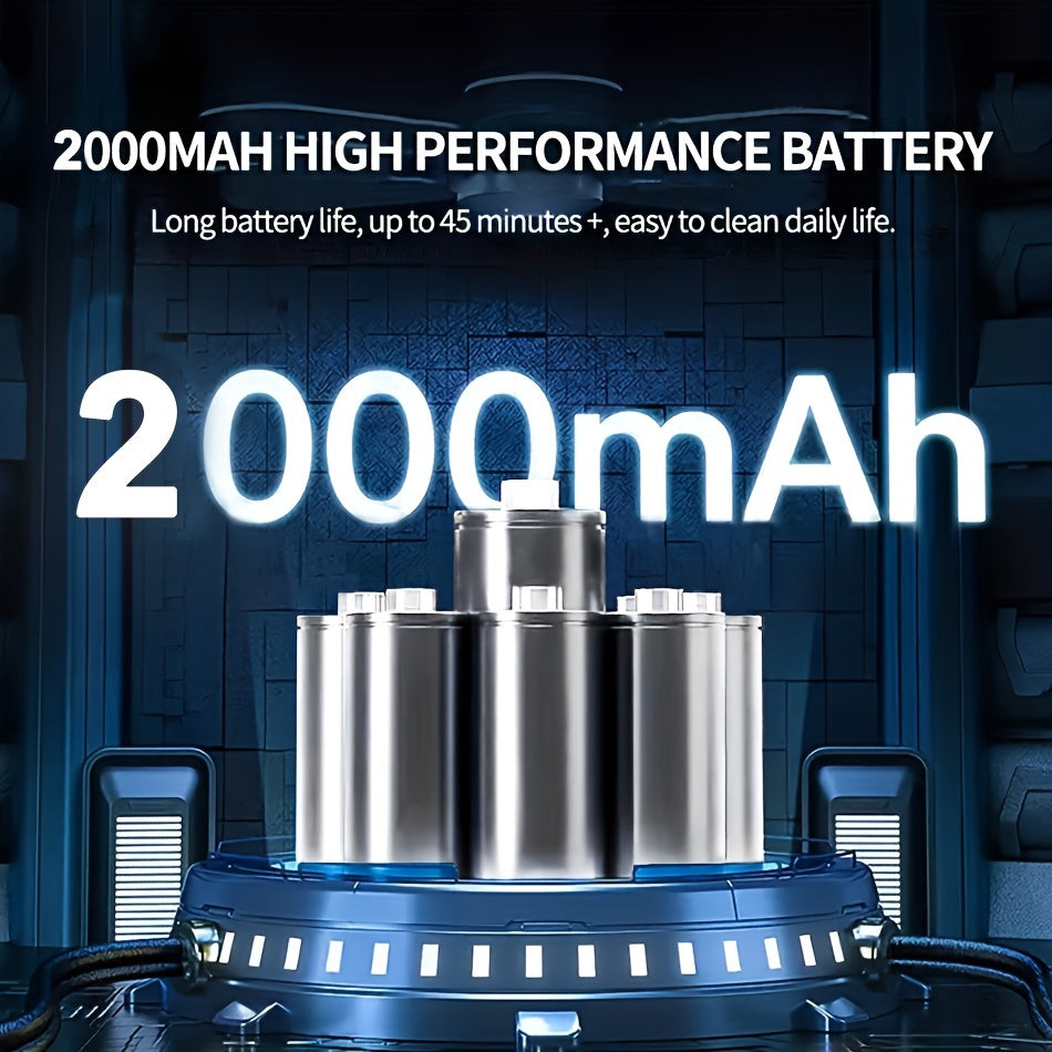 Portable Handheld Vacuum Cleaner 15000PA Suction for Home Car Cleaning