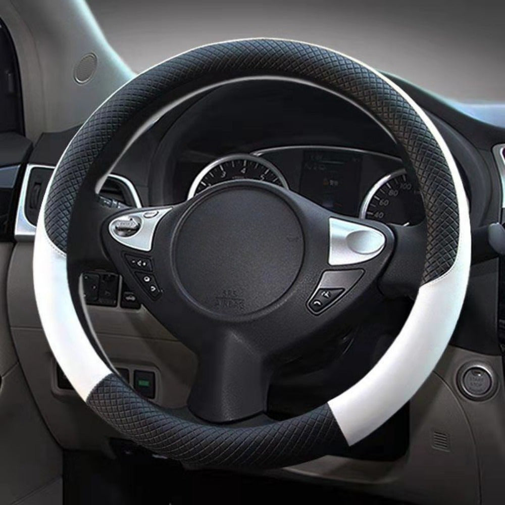 Kattalarlar uchun avtomobil boshqaruv g'ildiragi qopqog'i, sirpanishga qarshi, nafas oladigan, ichki bezak