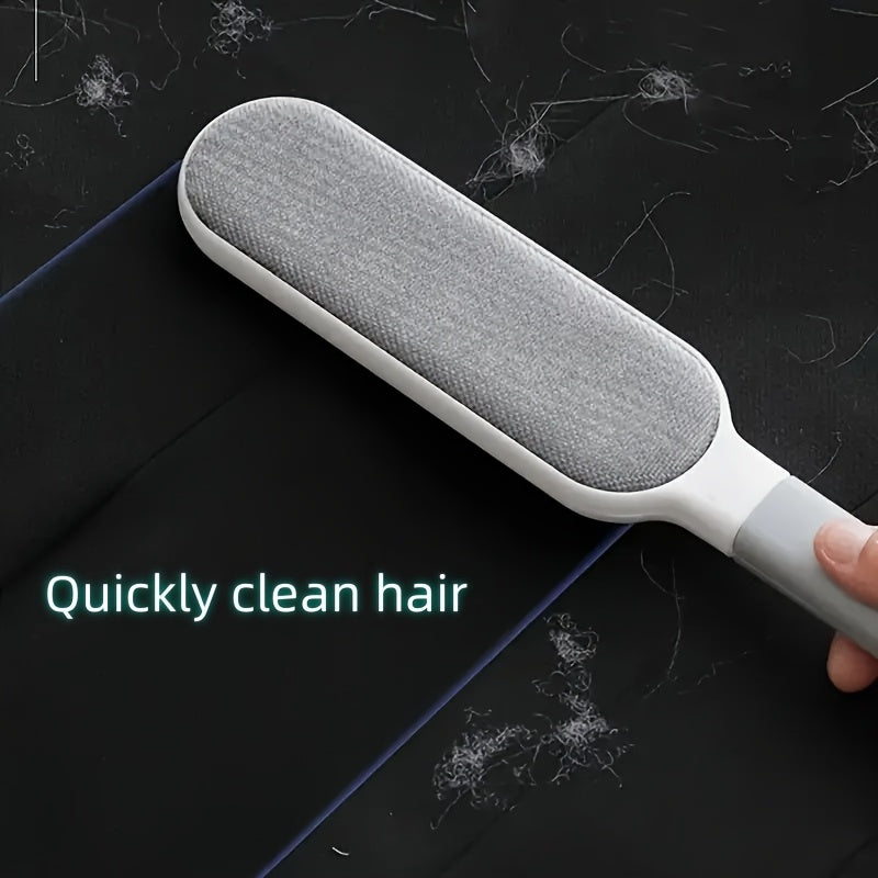 Qulay Soch Olish Cho'tkasi - Ekologik toza, Qo'l bilan ushlanadigan Statik Chang Olish Vositasi Kiyim, Yumshoq mebel, Uy jihozlari va Gilamlar uchun - Mustahkam Plastik Qurilish, Quvvat talab qilmaydi, Hayvon Sochlarini Olish uchun Ideal