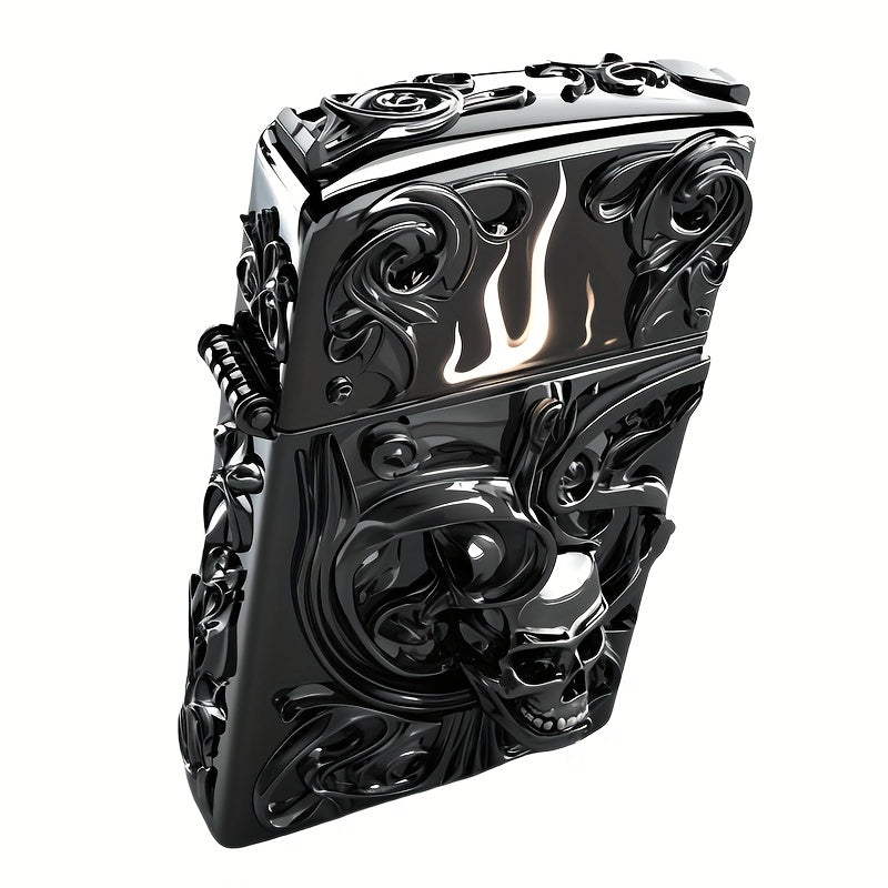 Стильные белые наклейки с рисунком зажигалки в четыре в одном, изготовленные из высокопрозрачной пленки с защитными свойствами от царапин, предназначенные для использования на мотоциклах, бамперах автомобилей и кузовах.