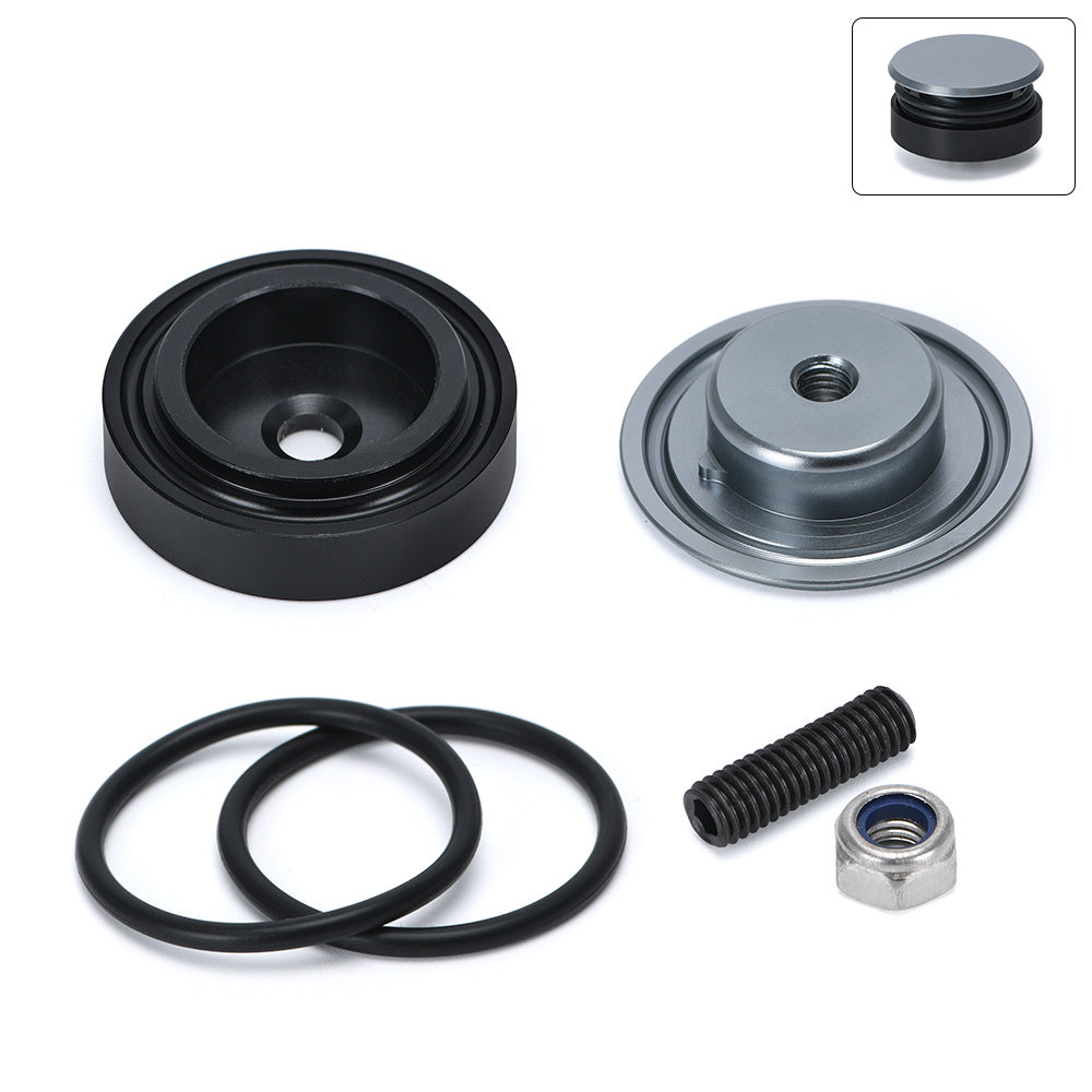 Avtomobil orqa shisha yuvish moslamasini olib tashlash to'plami, alyuminiy plomba qopqog'i, universal avtomobil aksessuarlari