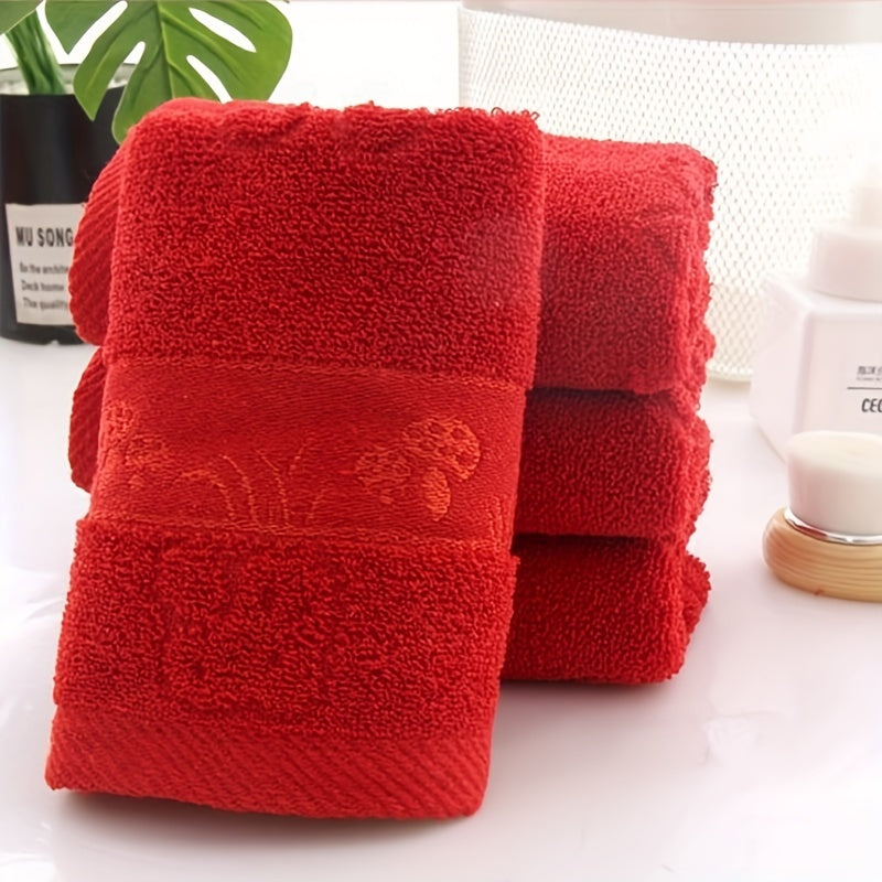 Cotton Hand Towel Set for Travel Gym Camping Sports and Gifts Soft Thick Fast Drying 33x73cm