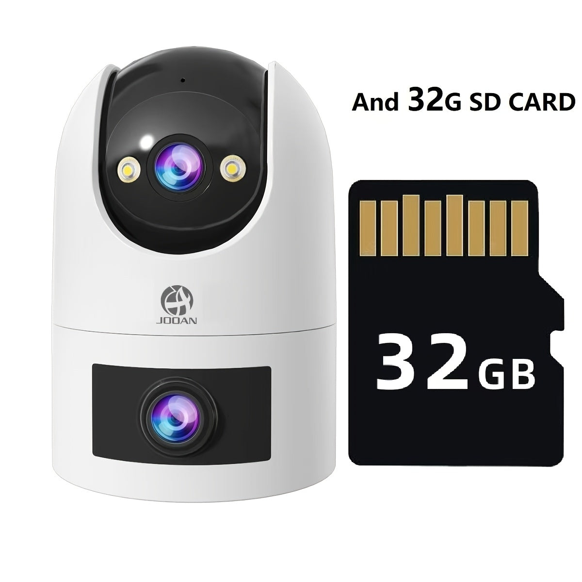 4K PTZ WiFi-камера с двойным экраном и автоматическим отслеживанием, домашняя безопасность, совместима с Apple HomeKit