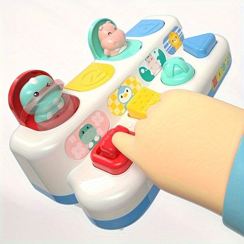 Interactive Baby Sensory Toy with Animal Characters for Learning and Development