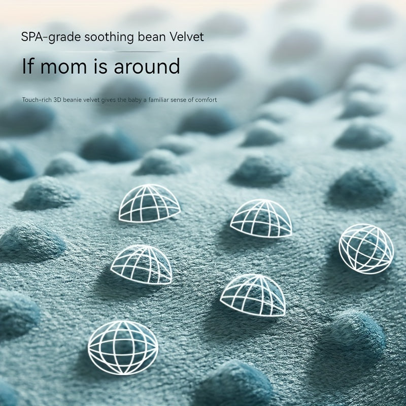 Children's Reversible Pillow with Bean Down Filling for Comfort