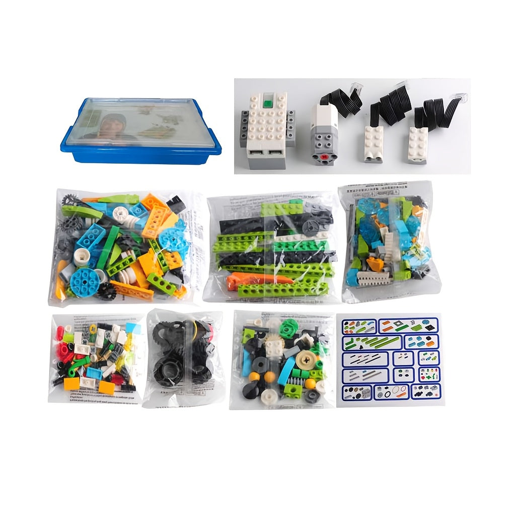 Educational Robotics Kit for Kids Age 3+ with Building Blocks and Storage Box