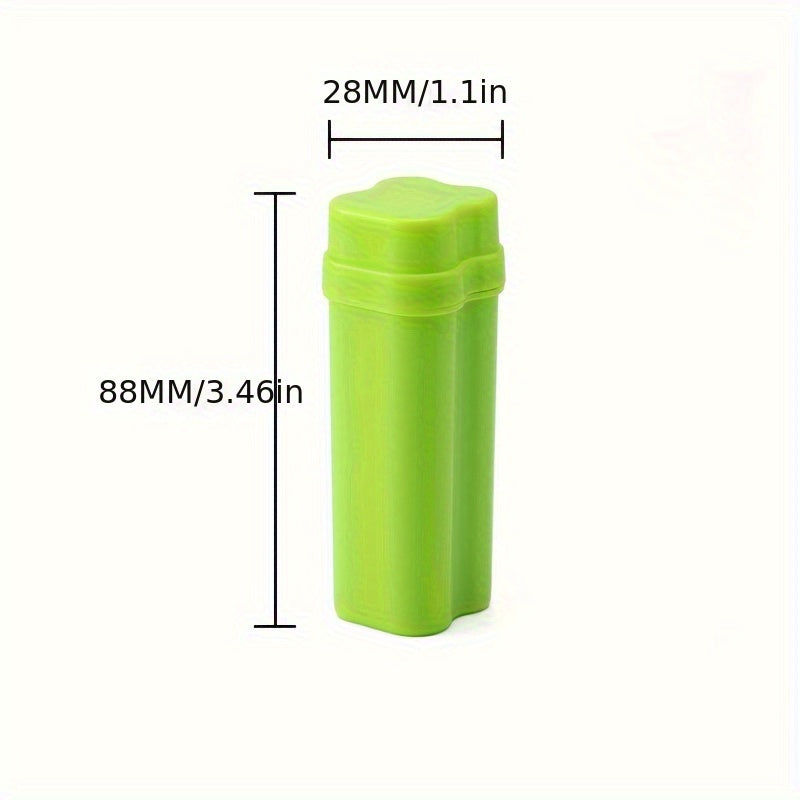 Unisex Plastic Dual Cigarette Case Portable Smoking Accessory