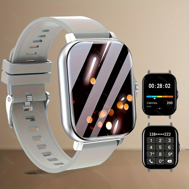 Full Touch Screen Smartwatch for Men and Women 4.65cm TFT Display Fitness Tracker Wireless Calling