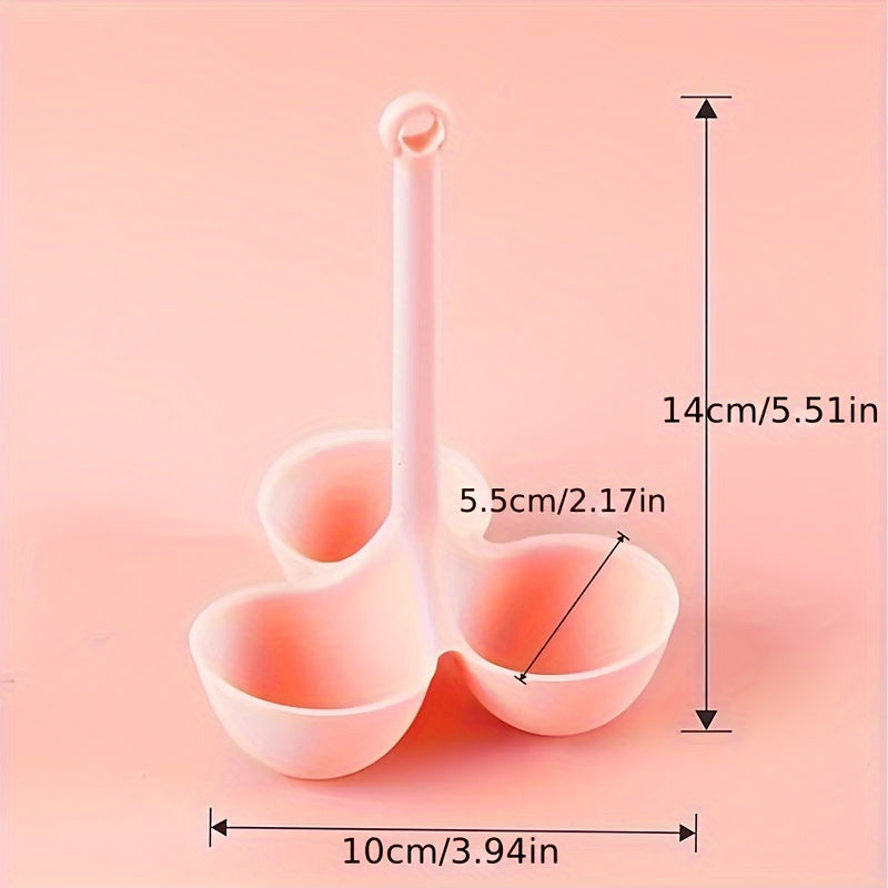 Silicone Egg Poacher Non-Stick Heat Resistant Kitchen Tool for Perfect Eggs