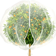 Fruit Tree Net Bags with Zipper and Drawstring for Pest Deer Bird Protection