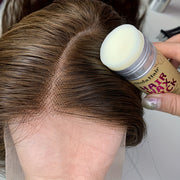 Unisex Hair Styling Kit 4-Piece Set with Brush, Wax Stick, Teasing and Rat Tail Combs