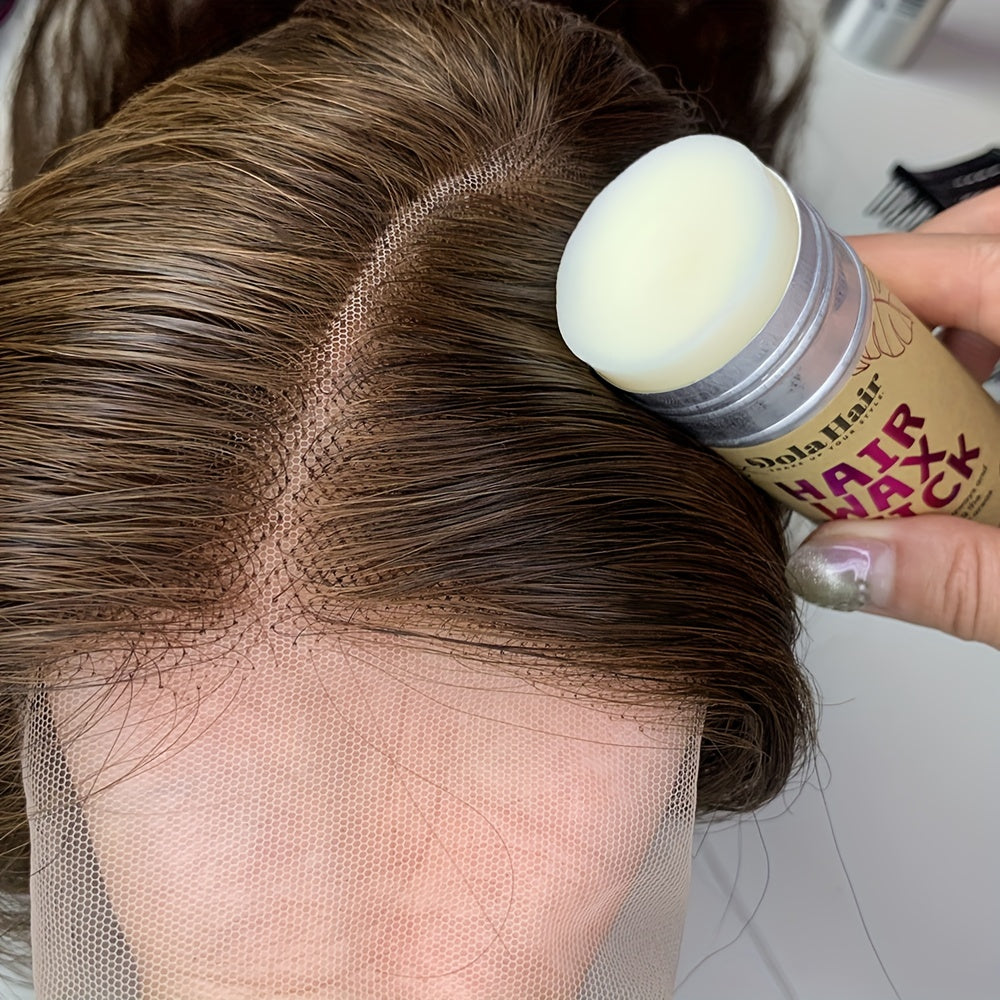 Unisex Hair Styling Kit 4-Piece Set with Brush, Wax Stick, Teasing and Rat Tail Combs