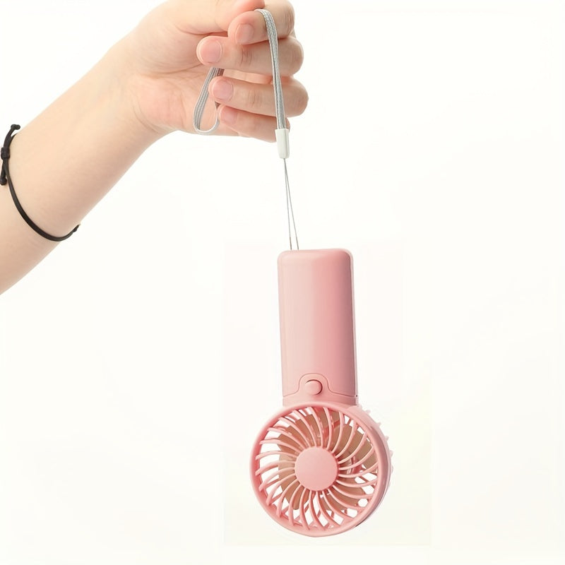 Portable Handheld Fan Battery-Operated Lightweight for Office Travel Outdoor