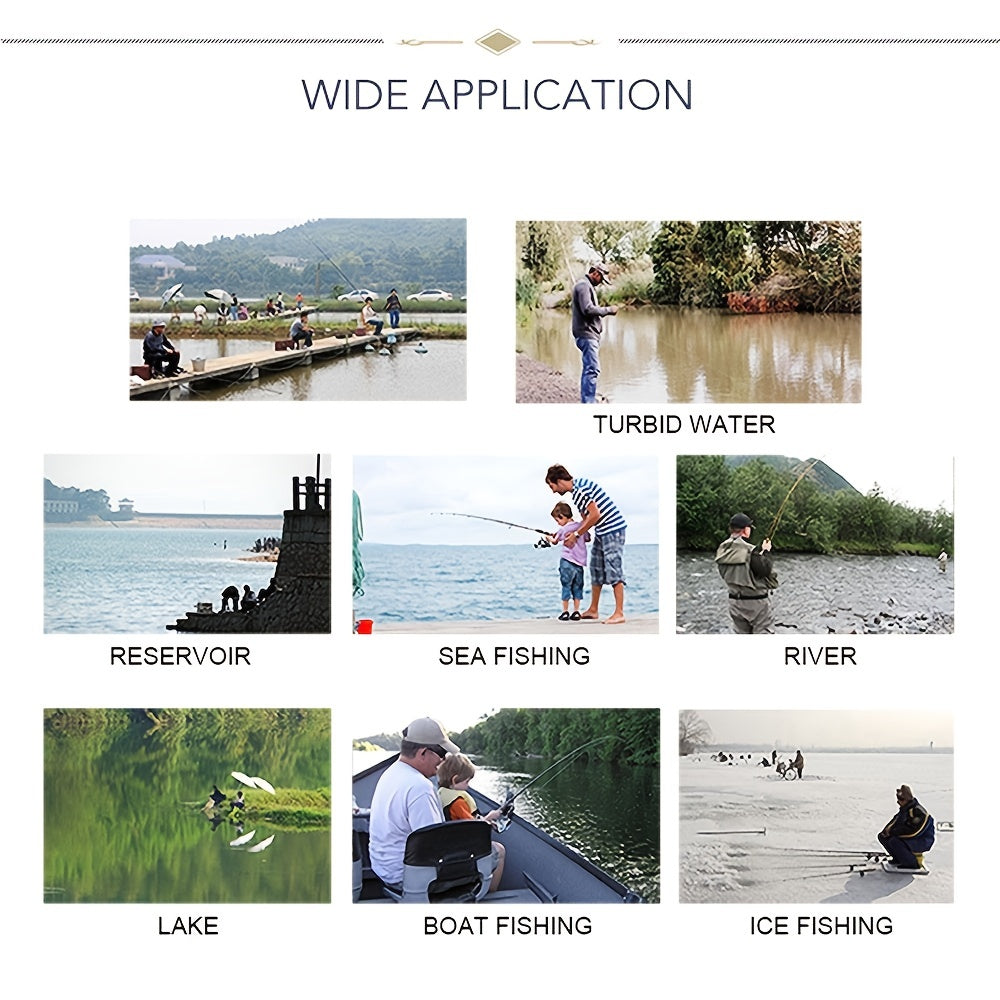 Wired Fish Finder with LCD Display Portable Depth Sensor for Outdoor Fishing