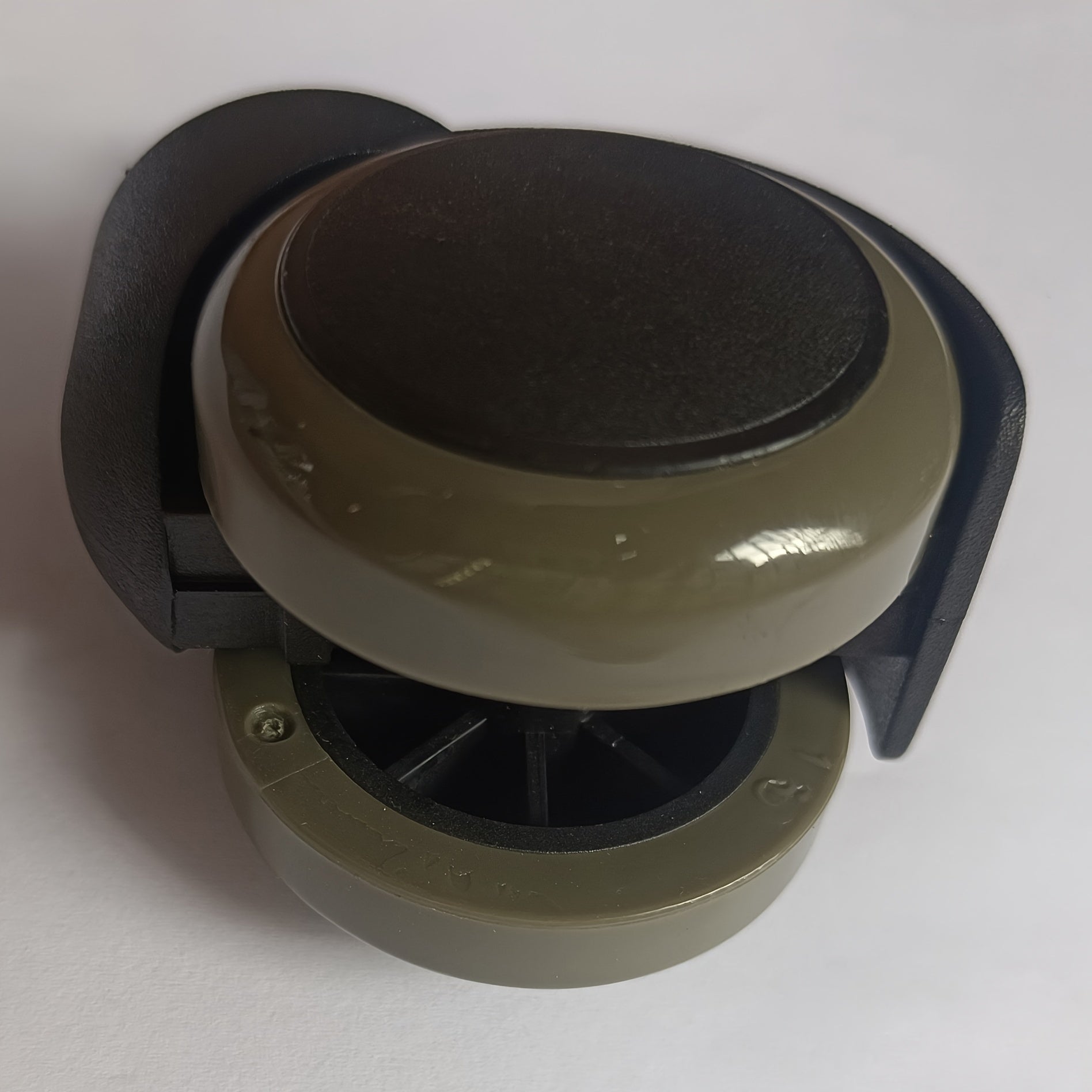 Ruedas de plástico para silla de oficina con ruedas giratorias de 5 estrellas, duraderas y fáciles de limpiar