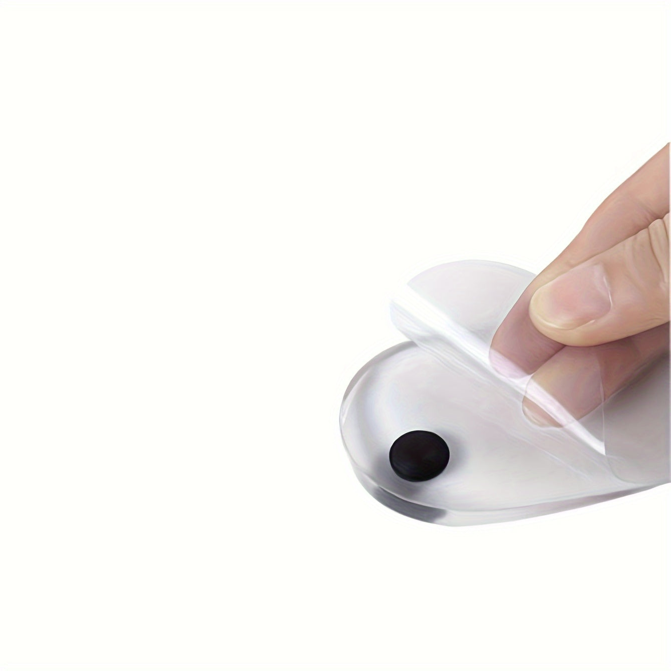 Unisex Silicone Orthotic Shoe Insoles With Heel and Toe Support