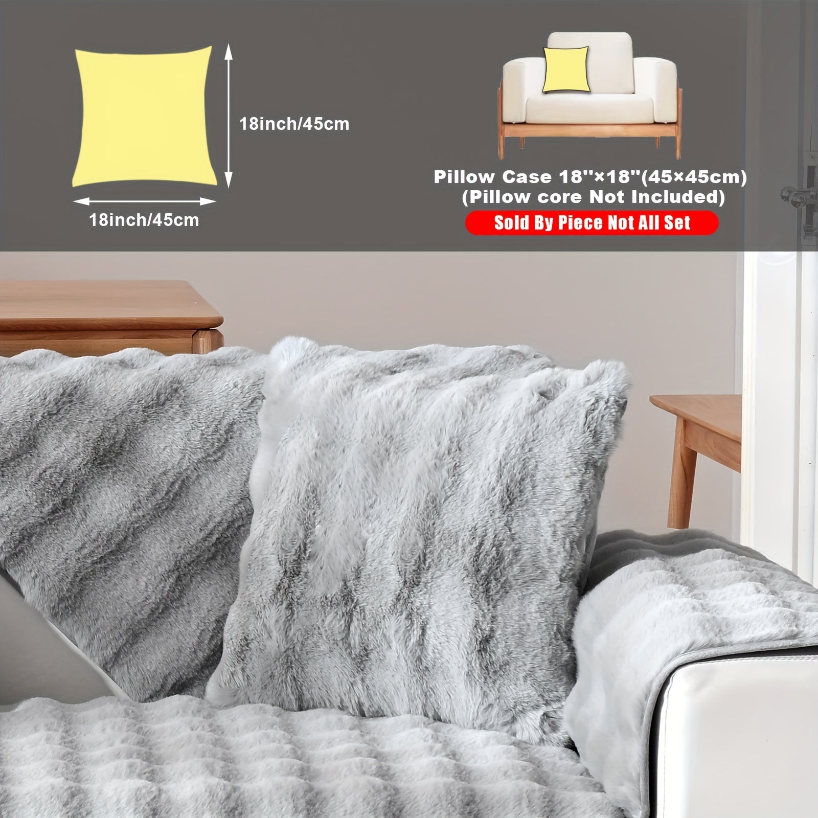 Накидка на диван из флиса для 2-4 местных диванов в 8 цветах, моющаяся в машине, дружелюбная к питомцам, современный дизайн