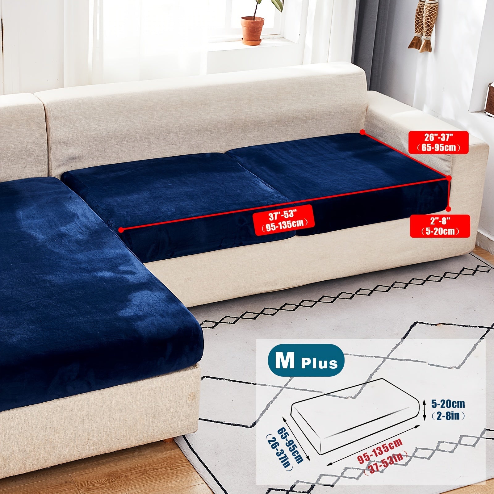 Велюровый чехол для дивана/подушки для домашних животных, пылезащитный и мягкий чехол для дивана для домашнего декора.