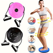 Home Fitness Equipment Waist Twisting Plate for Slimming and Foot Massage Black Green Pink