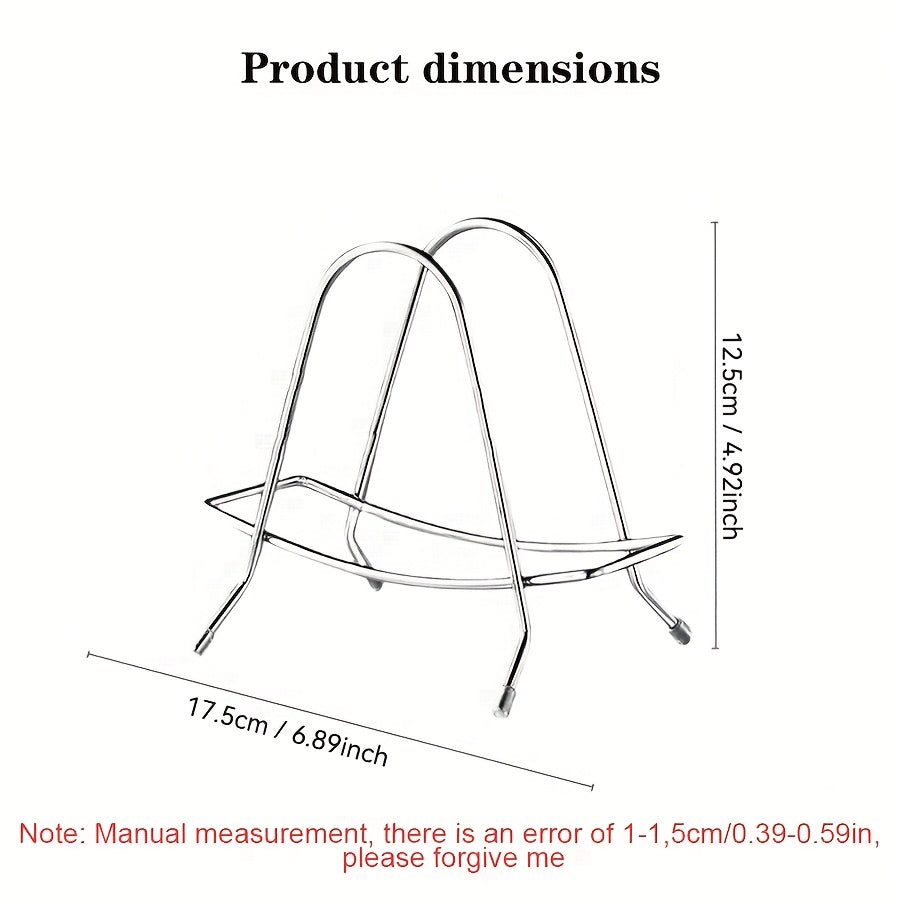 Organizador de soporte para tapas de cocina, cuchillos y tablas de cortar, acero inoxidable