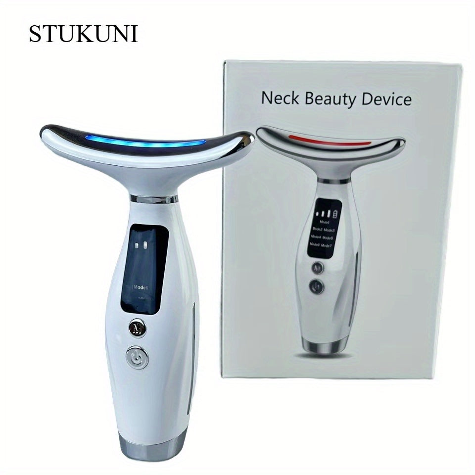 USB orqali zaryadlanadigan yuz va bo'yin massaj qiluvchi, zamonaviy estetikasi va ergonomik dizayni bilan, ayollar uchun mukammal go'zallik va shaxsiy parvarish vositasi; 14-fevral va Onalar kunida ajoyib sovg'a.