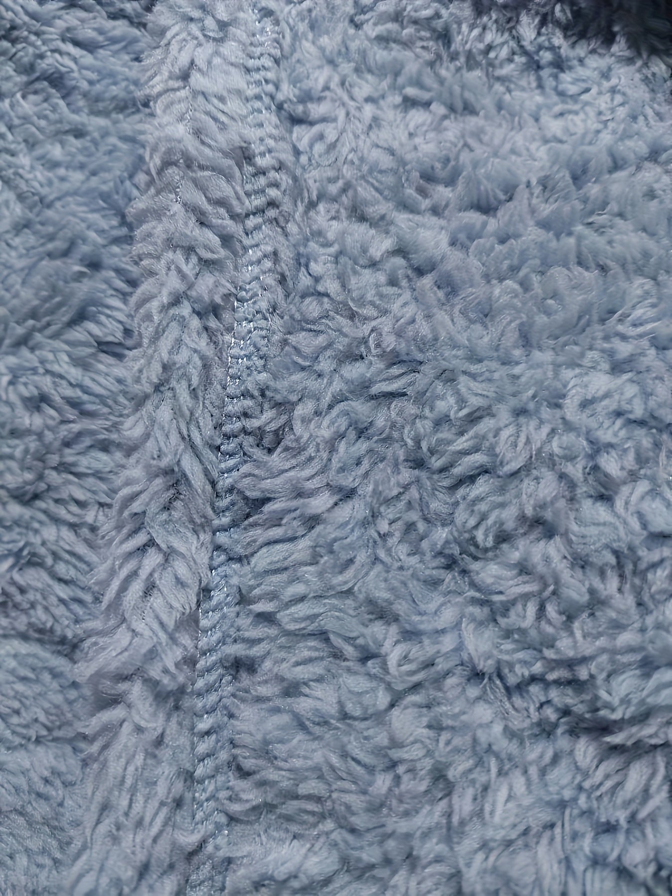 Толстовка женская plus size из плюшевого флиса с карманами