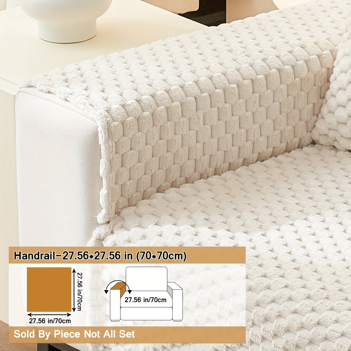 Чехол на диван из полиэстера для кресла до секционного, нескользящий, царапиноустойчивый, моющийся в машине, домашний декор