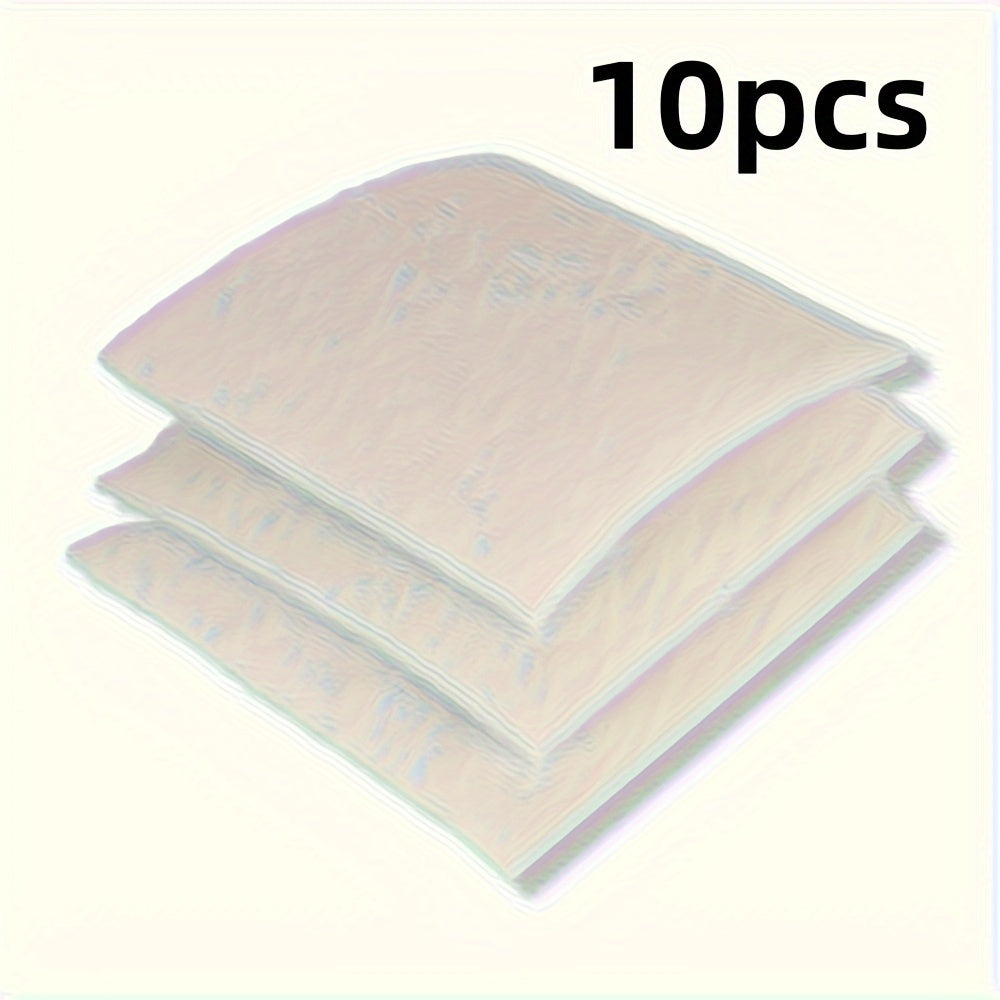 10pcs Disposable Electrostatic Air Conditioner Filters Breathable Fabric Universal Air Intake