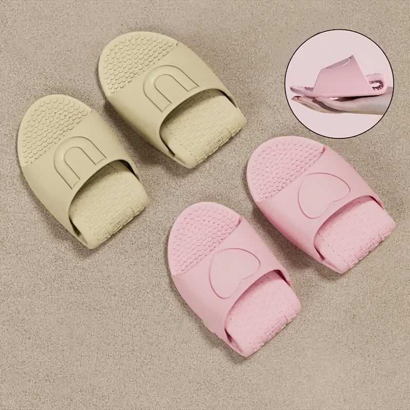Унисекс легкие тапочки-слипоны для путешествий и ванной, 4 цвета