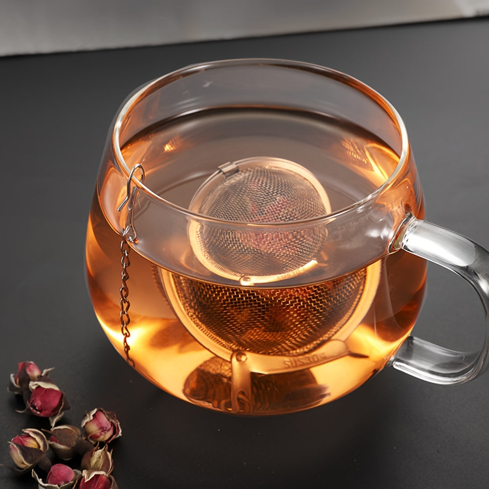 Stainless Steel Tea Infuser Set with Seasoning Ball and Spice Filter