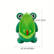 Children's Frog Urinal for Boys, Toilet Training, Hanging and Standing Use