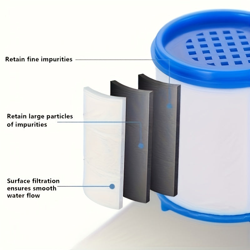 10/20/30/40 Pcs Faucet Filter Elements for Kitchen Bathroom Shower Water Filtration