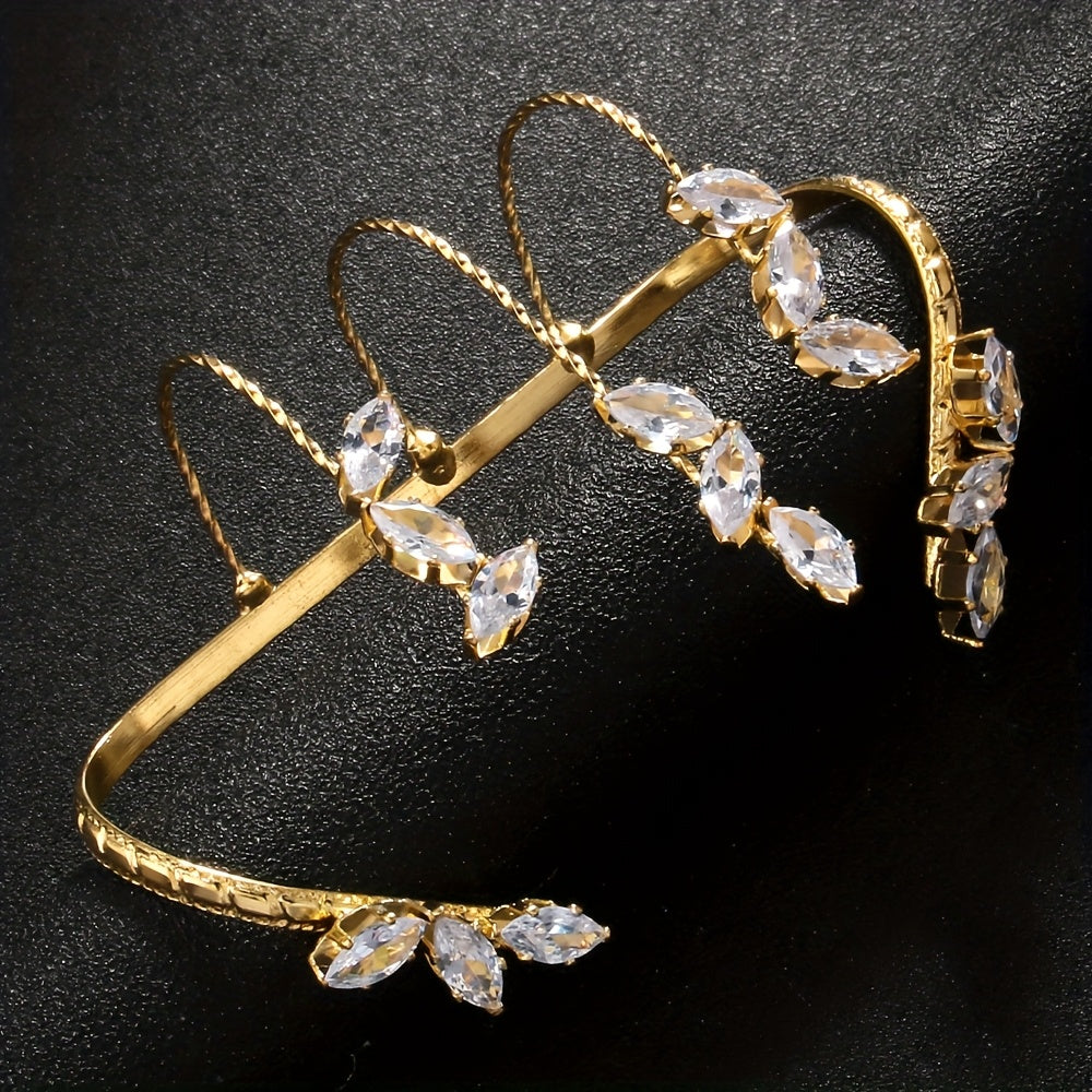 Women's Zirconia Bracelet Adjustable Geometric Design Jewelry