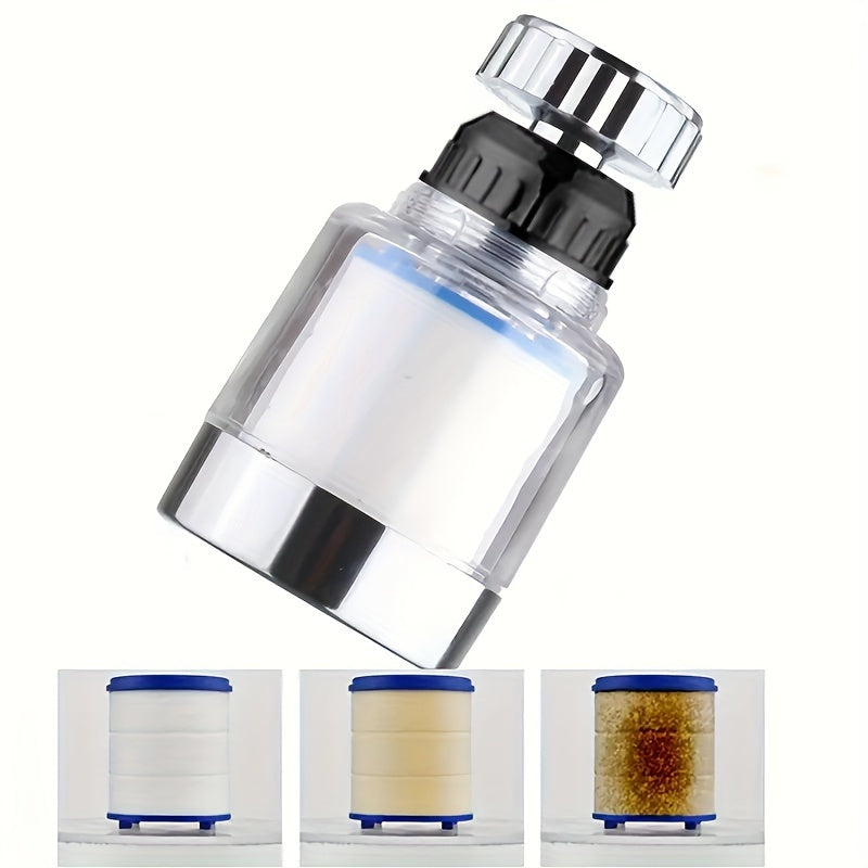 Rotating Sink Faucet Filter for Kitchen and Bathroom Heavy Metal Removal Hard Water Softening